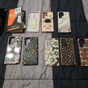 Case phone samsung galaxy s22 very good condition  and  screen protection 👌